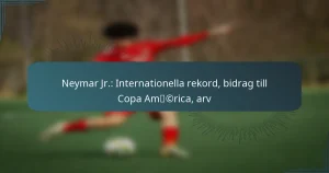 Neymar Jr.: Internationella rekord, bidrag till Copa América, arv